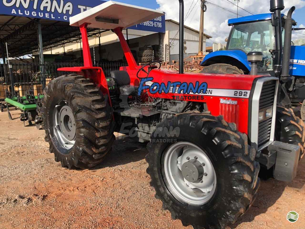 TRATOR MASSEY FERGUSON MF 292 Tração 4x4 Fontana Tratores LUIS EDUARDO MAGALHAES BAHIA BA